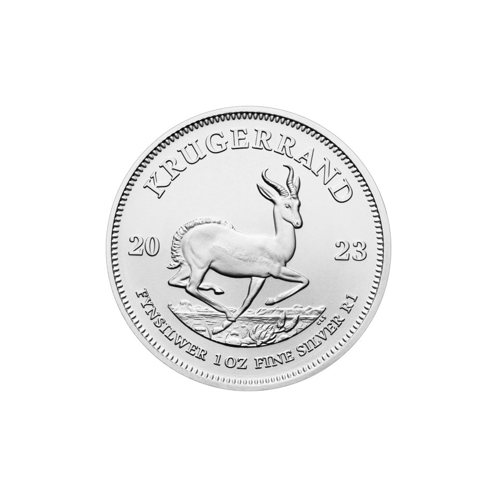 Krugerrand investiční stříbrné mince