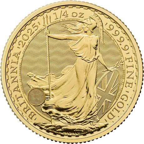 Gold coin Britannia 1/4 Oz | Charles III | 2025