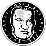 Stříbrná mince 200 Kč Pavel Josef Šafařík | 1995 | Standard