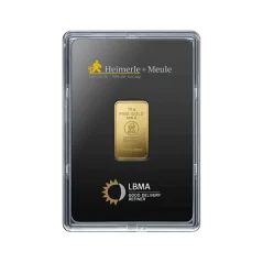 10g investiční zlatý slitek | Heimerle + Meule