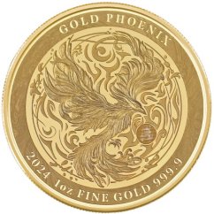 Zlatá investičná minca Phoenix 1 Oz | Niue | 2024