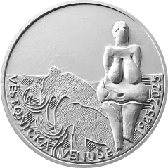 Silver coin 200 CZK Nález plastiky Ĺľeny v DolnĂch VÄ›stonicĂch, tzv. VÄ›stonickĂ© Venuše | 2025 | Standard