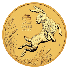 Gold coin Rabbit 1/2 Oz | Lunar III | 2023