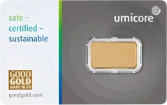 2,5g investičná zlatá tehlička | Umicore