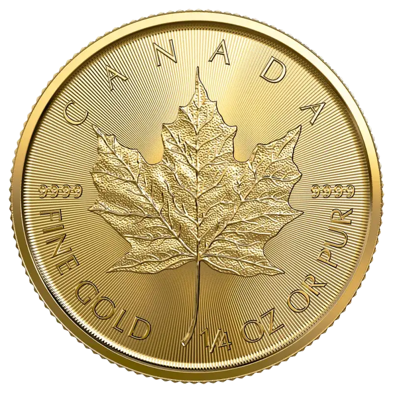Gold coin Maple Leaf 1/4 Oz