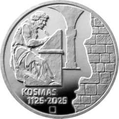 Stříbrná mince 200 Kč Kronikář Kosmas | 2025 | Proof