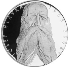 Silver coin 200 CZK Josef Hlávka | 2008 | Proof