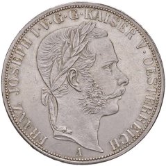 Srebrna Moneta federalny 2 tolar Franciszek Józef I. | Austriacki | 1867 A