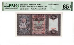 Bankovka 50 Korún | 1940 | EPQ 65