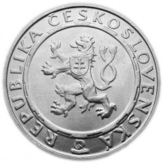 Strieborná minca 100 Kčs 10 let osvobození ČSR | 1955 | Standard