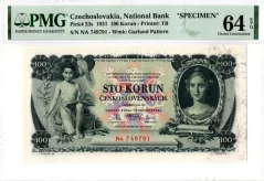 Bankovka 100 Korún | 1931 | EPQ 64