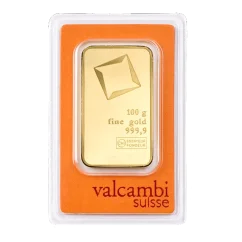 100g Gold Bar | Valcambi