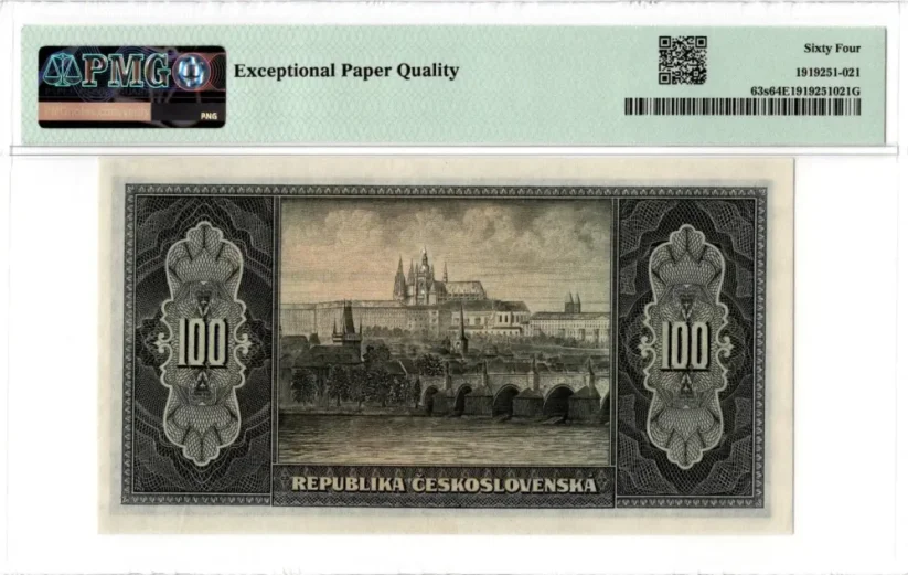 Bankovka 100 Korun |1945 | EPQ 64
