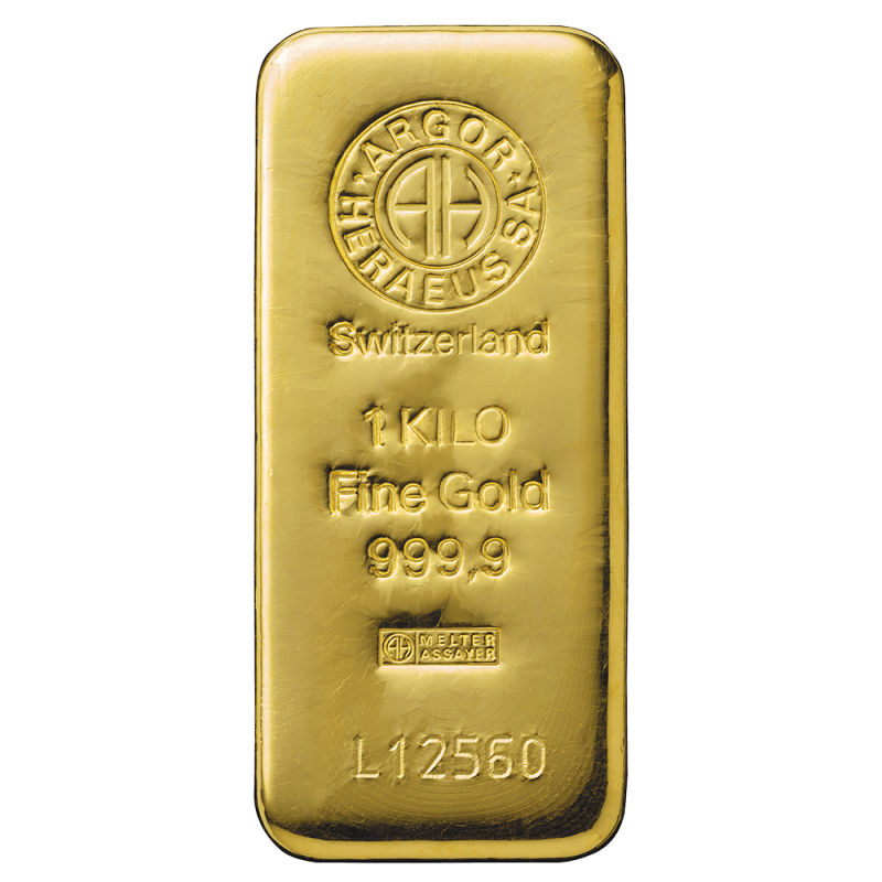 1000g investiční zlatý slitek | Argor-Heraeus