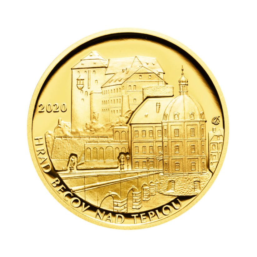 Gold coin 5000 CZK Hrad Bečov nad Teplou | 2020 | Standard