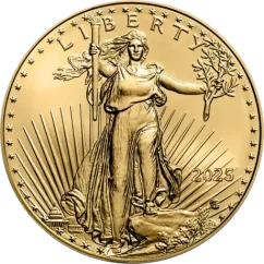 Zlatá investiční mince American Eagle 1/4 Oz | 2025