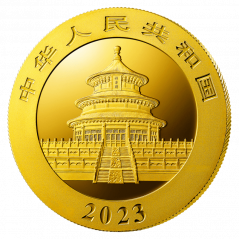 Zlatá investičná minca Panda 8g | 2023