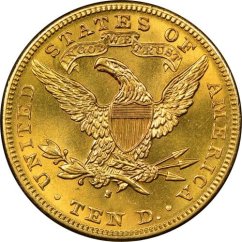 Gold coin 10 Dollar American Eagle | Liberty Head | 1899