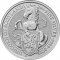 Stříbrná investiční mince Unicorn 2 Oz | Queens Beasts | 2018