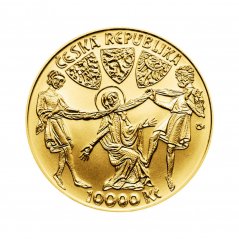 Zlatá mince 10000 Kč Kněžna Ludmila | 2021 | Standard