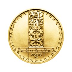 Zlatá mince 2500 Kč Větrný mlýn v Ruprechtově | 2009 | Standard