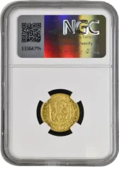 Zlatá mince Svatováclavský 1 Dukát | 1935 | NGC | MS 63