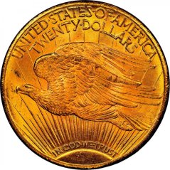 Zlatá mince 20 Dollar American Double Eagle | Saint Gaudens | 1928