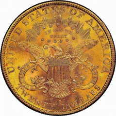 Zlatá mince 20 Dollar American Double Eagle | Liberty Head | 1894