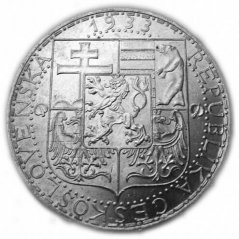 Stříbrná mince 20 Kč | 1934