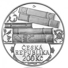 Stříbrná mince 200 Kč Jiří Melantrich z Aventina | 2011 | Proof