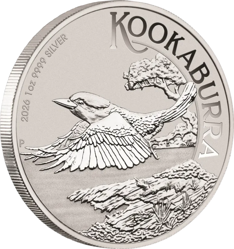 Stříbrná investiční mince Kookaburra 1 Oz | 2026