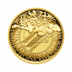 Zlatá minca 2500 Kč Klementinum - observatoř | 2006 | Standard