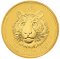 Zlatá investiční mince Rok Tygra 1/20 Oz | Lunar II | 2010