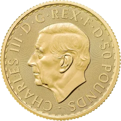 Złota moneta Britannia 1/2 oz | Karol III | 2026