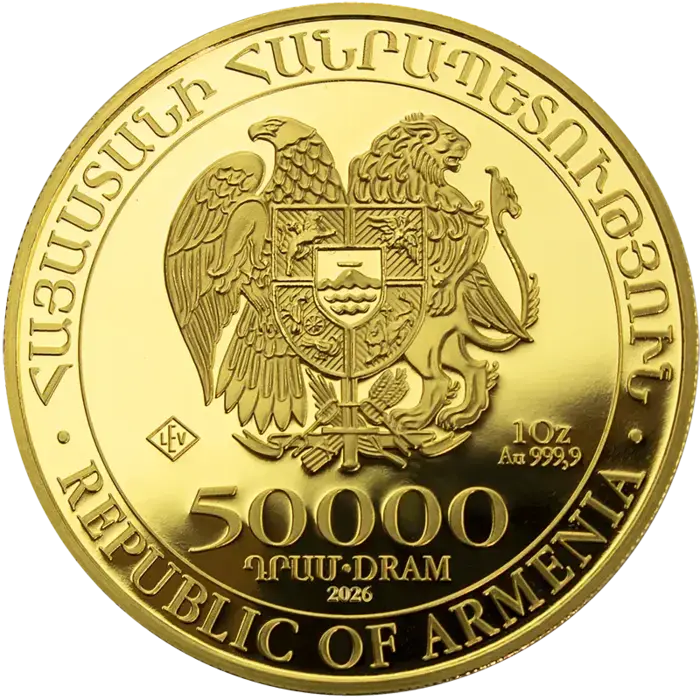 Zlatá investiční mince Noemova Archa 1 Oz | 2026