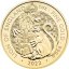 Zlatá investiční mince Lion of England 1/4 Oz | Tudor Beasts | 2022