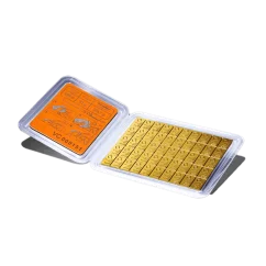 50 x 1g Gold Bar | Valcambi | CombiBar®