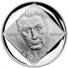 Stříbrná mince 200 Kč Adolf Loos | 2020 | Proof
