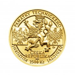 Zlatá minca 2500 Kč Papírna Velké Losiny | 2006 | Standard