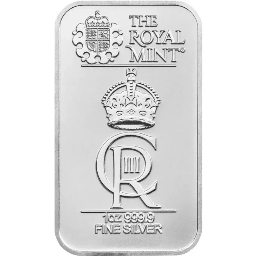 31,1g Srebrna Sztabka | Royal Mint | Ceremonia koronacyjna