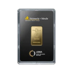 20g investičná zlatá tehlička | Heimerle + Meule