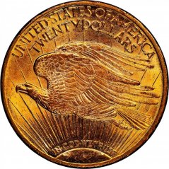 Zlatá mince 20 Dollar American Double Eagle | Saint Gaudens | 1909