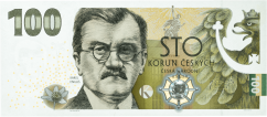 Pamětní 100 Kč bankovka k budování československé měny | 2022 | Karel Engliš