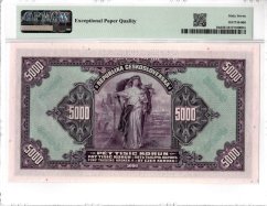 Banknote 5000 Korun | 1920 | EPQ 67