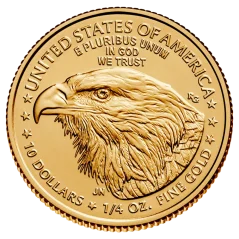 Zlatá investičná minca American Eagle 1/4 Oz
