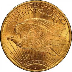 Gold coin 20 Dollar American Double Eagle | Saint Gaudens | 1910
