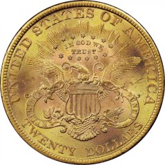 Gold coin 20 Dollar American Double Eagle | Liberty Head | 1897
