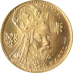 Gold coin 1 Ducat | 1981 | 600th anniversary of the death of Charles IV.