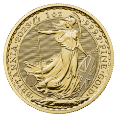 Zlatá investičná minca Britannia 1 Oz | Charles III | 2023