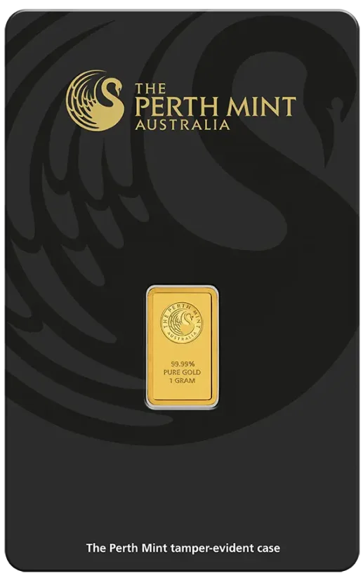 1g investiční zlatý slitek | Perth Mint